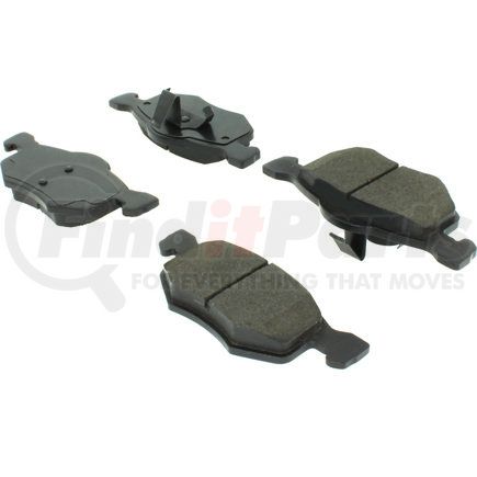 106.08430 by CENTRIC - Posi Quiet Extended Wear Brake Pads with Shims and Hardware