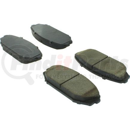 Centric 106.07930 Disc Brake Pad Set Posi Quiet Extended Wear Brake Pads with Shims and Hardware