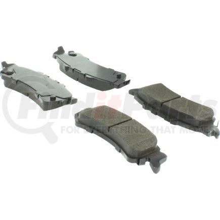 106.07920 by CENTRIC - Posi Quiet Extended Wear Brake Pads with Shims and Hardware