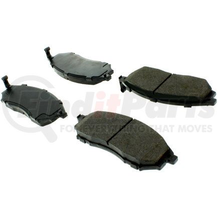 106.08880 by CENTRIC - Posi Quiet Extended Wear Brake Pads with Shims and Hardware