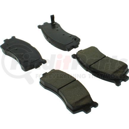 106.08890 by CENTRIC - Posi Quiet Extended Wear Brake Pads with Shims and Hardware