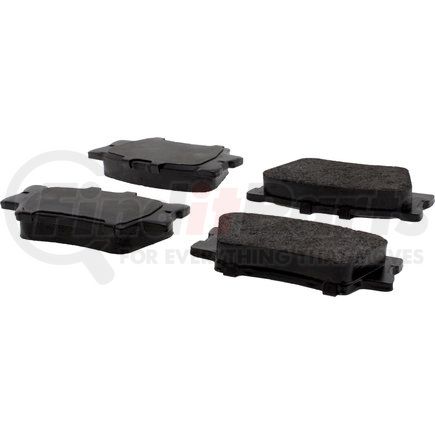 106.12121 by CENTRIC - Posi Quiet Extended Wear Brake Pads with Shims and Hardware