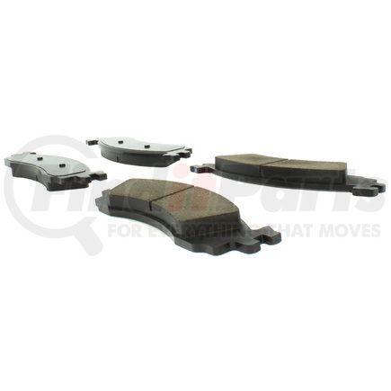 106.11580 by CENTRIC - Posi Quiet Extended Wear Brake Pads with Shims and Hardware