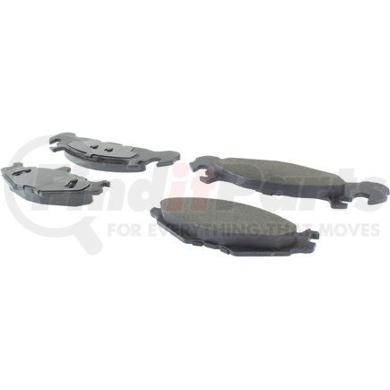 300.02190 by CENTRIC - Premium Semi-Metallic Brake Pads with Shims and Hardware