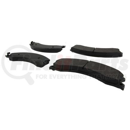 106.14110 by CENTRIC - Posi Quiet Extended Wear Brake Pads with Shims and Hardware