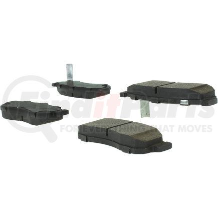 300.02750 by CENTRIC - Centric Premium Semi-Metallic Brake Pads with Shims