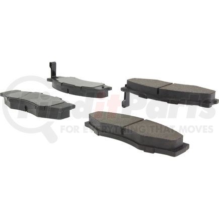 Centric 300.02660 Disc Brake Pad Set Centric Premium Semi-Metallic Brake Pads with Shims and Hardware