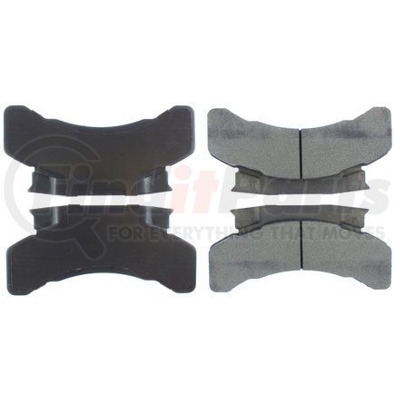 300.02240 by CENTRIC - Centric Premium Semi-Metallic Brake Pads with Shims and Hardware