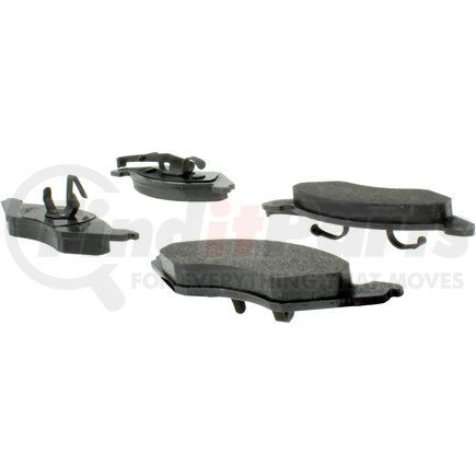 300.02570 by CENTRIC - Centric Premium Semi-Metallic Brake Pads with Shims and Hardware