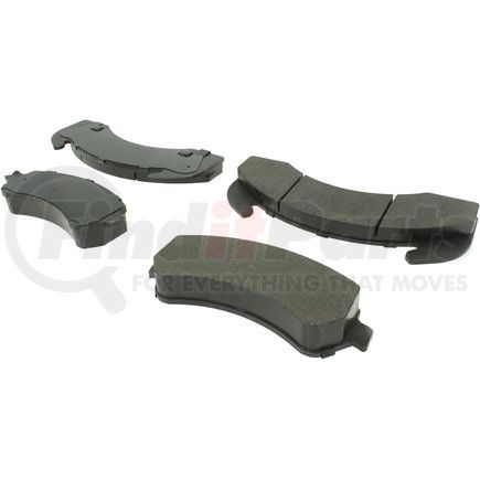 300.02250 by CENTRIC - Centric Premium Semi-Metallic Brake Pads with Shims