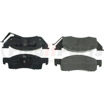 300.03440 by CENTRIC - Centric Premium Semi-Metallic Brake Pads with Shims