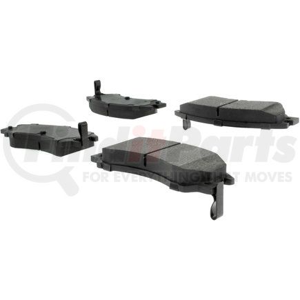 300.03110 by CENTRIC - Centric Premium Semi-Metallic Brake Pads with Shims