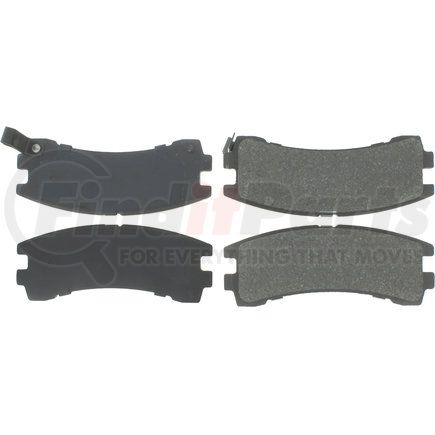 300.04010 by CENTRIC - Centric Premium Semi-Metallic Brake Pads with Shims and Hardware