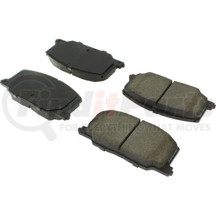 300.03560 by CENTRIC - Centric Premium Semi-Metallic Brake Pads with Shims and Hardware