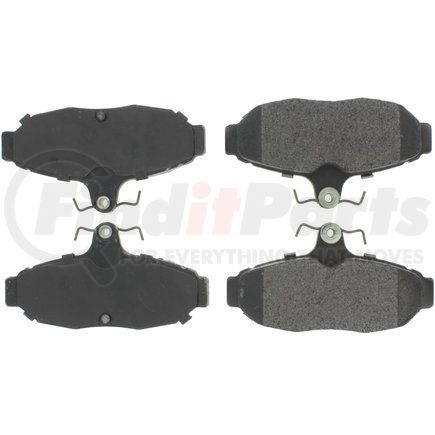 Centric 300.05450 Disc Brake Pad Set Centric Premium Semi-Metallic Brake Pads with Shims and Hardware