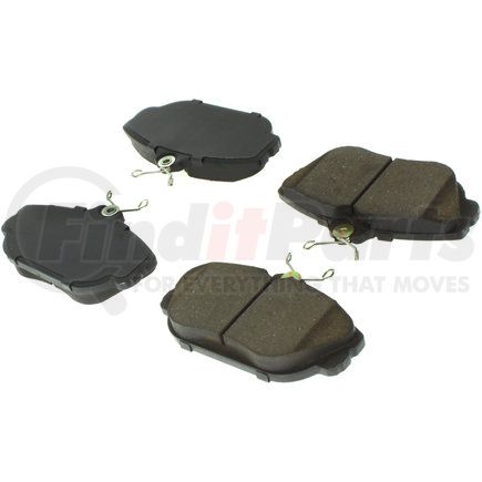 300.06010 by CENTRIC - Centric Premium Semi-Metallic Brake Pads with Shims and Hardware