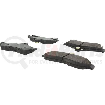 300.06280 by CENTRIC - Centric Premium Semi-Metallic Brake Pads with Shims and Hardware