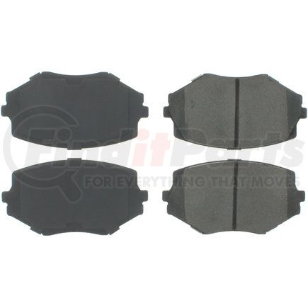 Centric 300.06350 Disc Brake Pad Set Centric Premium Semi-Metallic Brake Pads with Shims and Hardware
