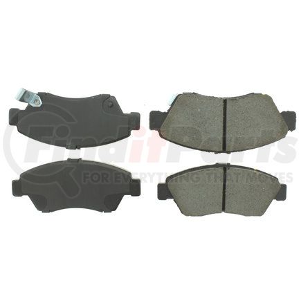 300.06210 by CENTRIC - Centric Premium Semi-Metallic Brake Pads with Shims and Hardware