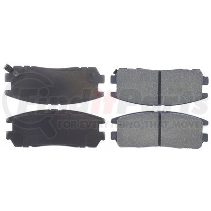 300.05800 by CENTRIC - Centric Premium Semi-Metallic Brake Pads with Shims and Hardware