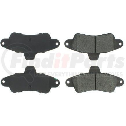 300.06610 by CENTRIC - Centric Premium Semi-Metallic Brake Pads with Shims and Hardware