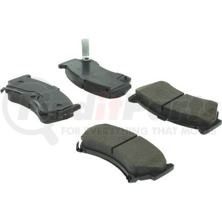Centric 300.06680 Disc Brake Pad Set Centric Premium Semi-Metallic Brake Pads with Shims and Hardware