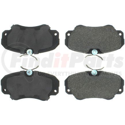 300.07200 by CENTRIC - Centric Premium Semi-Metallic Brake Pads with Shims and Hardware