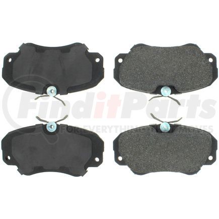 300.07200 by CENTRIC - Centric Premium Semi-Metallic Brake Pads with Shims and Hardware