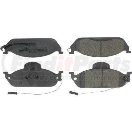 300.07600 by CENTRIC - Centric Premium Semi-Metallic Brake Pads with Shims and Hardware