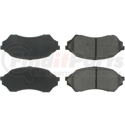 300.07980 by CENTRIC - Centric Premium Semi-Metallic Brake Pads with Shims and Hardware