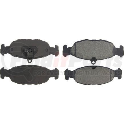 300.06881 by CENTRIC - Centric Premium Semi-Metallic Brake Pads with Shims and Hardware