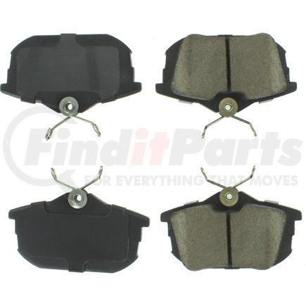 300.08380 by CENTRIC - Centric Premium Semi-Metallic Brake Pads with Shims