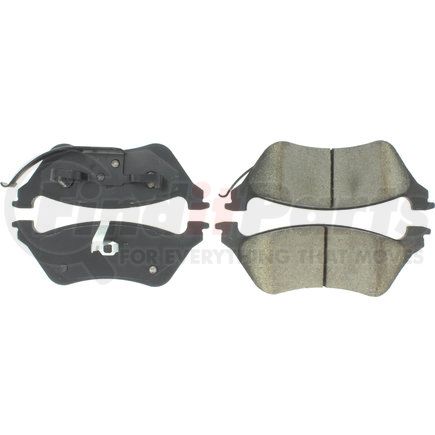 300.08580 by CENTRIC - Centric Premium Semi-Metallic Brake Pads with Shims