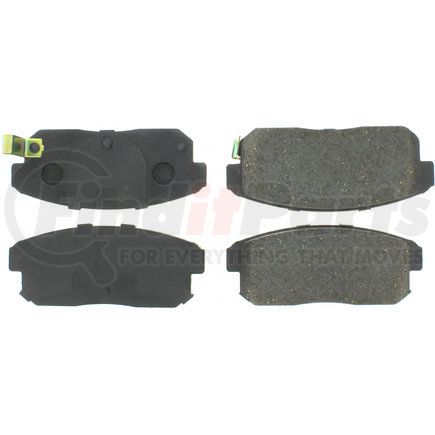 Centric 300.09000 Disc Brake Pad Set Centric Premium Semi-Metallic Brake Pads with Shims and Hardware