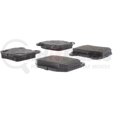 Centric 300.09610 Disc Brake Pad Set Centric Premium Semi-Metallic Brake Pads with Shims and Hardware