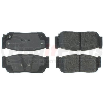 300.09540 by CENTRIC - Centric Premium Semi-Metallic Brake Pads with Shims and Hardware