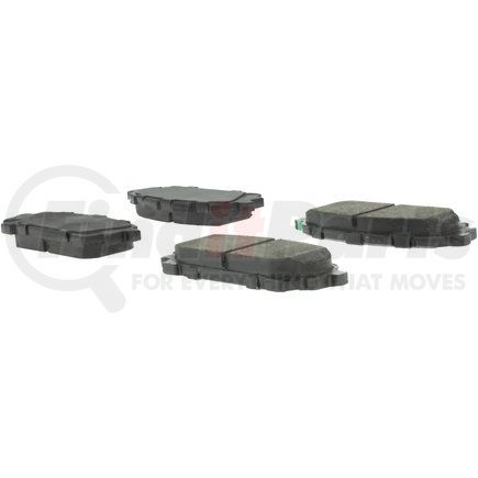 300.10040 by CENTRIC - Centric Premium Semi-Metallic Brake Pads with Shims and Hardware