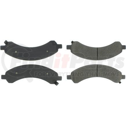 300.09890 by CENTRIC - Centric Premium Semi-Metallic Brake Pads with Shims and Hardware