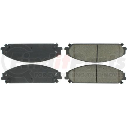 300.10580 by CENTRIC - Centric Premium Semi-Metallic Brake Pads with Shims and Hardware