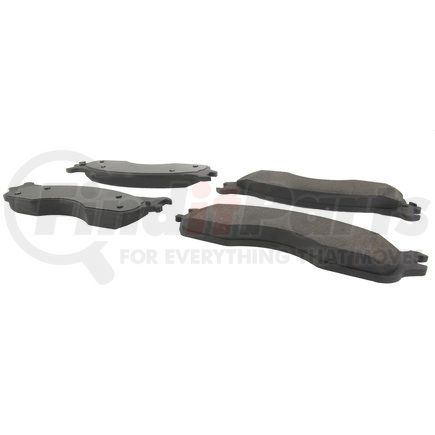 300.10540 by CENTRIC - Centric Premium Semi-Metallic Brake Pads with Shims and Hardware