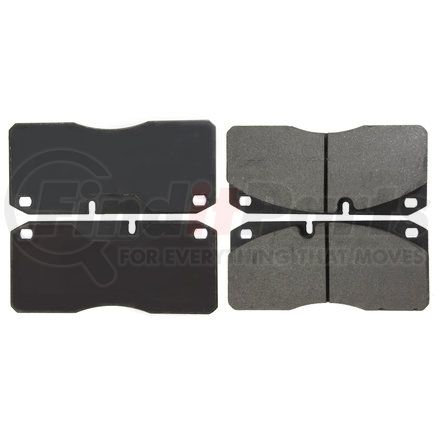 Centric 300.10270 Disc Brake Pad Set Centric Premium Semi-Metallic Brake Pads with Shims