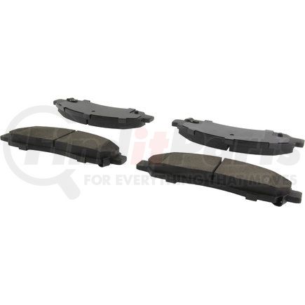 Centric 300.10390 Disc Brake Pad Set Centric Premium Semi-Metallic Brake Pads with Shims and Hardware