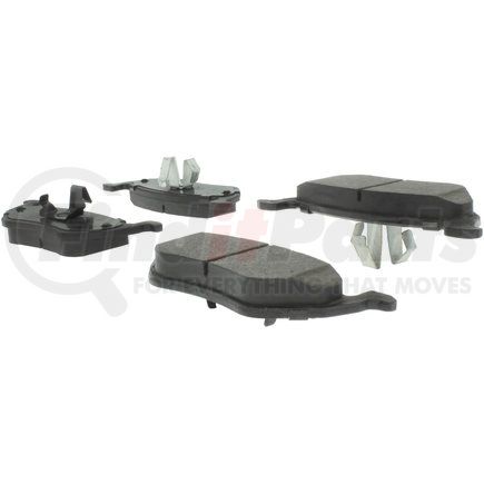 300.10550 by CENTRIC - Centric Premium Semi-Metallic Brake Pads with Shims