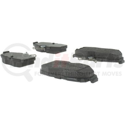 300.10820 by CENTRIC - Premium Semi-Metallic Brake Pads with Shims and Hardware