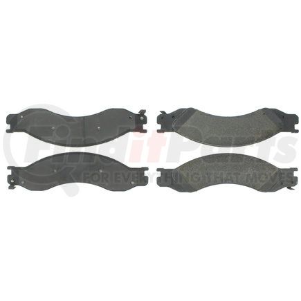 300.10640 by CENTRIC - Centric Premium Semi-Metallic Brake Pads with Shims and Hardware
