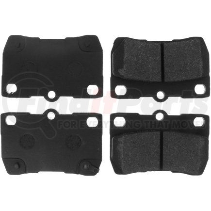 300.11130 by CENTRIC - Centric Premium Semi-Metallic Brake Pads with Shims and Hardware