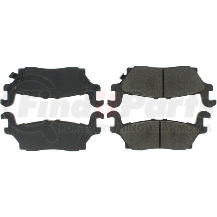 300.11200 by CENTRIC - Centric Premium Semi-Metallic Brake Pads with Shims and Hardware