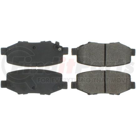 300.12740 by CENTRIC - Centric Premium Semi-Metallic Brake Pads with Shims and Hardware