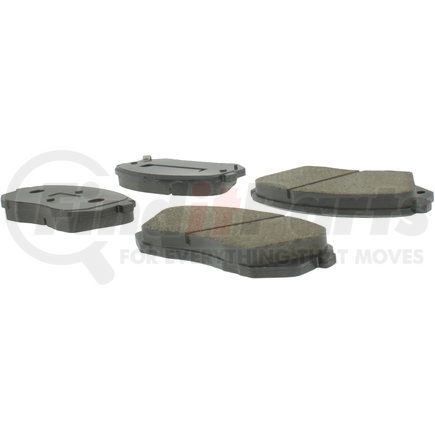 300.12950 by CENTRIC - Centric Premium Semi-Metallic Brake Pads with Shims and Hardware