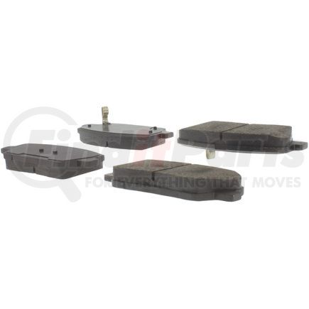 300.12840 by CENTRIC - Centric Premium Semi-Metallic Brake Pads with Shims and Hardware